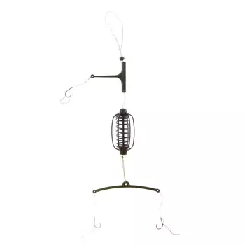 Монтаж фидерный X-FEEDER MELON BOIL-3, 3 крючка с волосом, 40 г