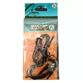 Монтаж «Лидкор», скользящий, с быстросъёмом, хвостовик, 70 см, 2 шт, цвет чёрный