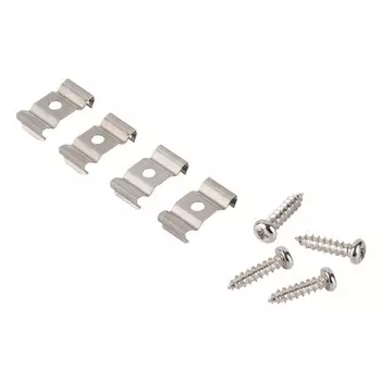 Монтажная скоба для гибкого профиля General, 6x17.5 мм, металл, упаковка 10 шт.