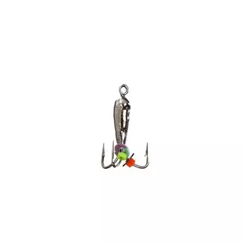 Мормышка Чертик (гальваника серебро), вес 0.8 г, размер 3