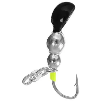 Мормышка литая Marlin's ProIce «Мураш» №4, 1,26 г, SI с подвеской цепочка, 7001-43