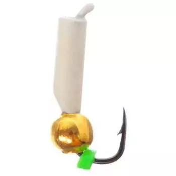 Мормышка «Столбик» фосфорная с шаром, 0,4 г, d=2 мм