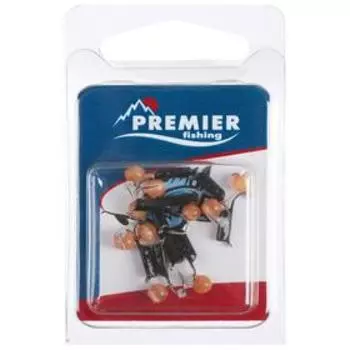 Мормышка вольфрам «кошачий глаз» 0,58 г, подвес d2 оранжевый