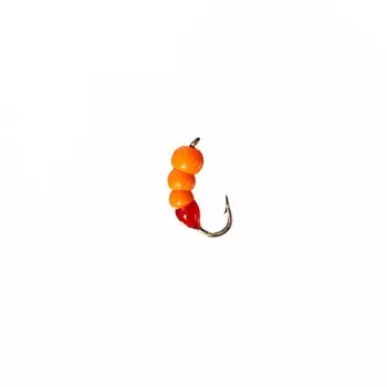 Мормышка вольфрам Marlin's Мураш №3, 4 мм, 1 г, цвет оранжевый, 10 шт.