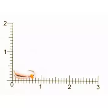 Мормышка вольфрамовая Банан Экстра d2,0, медь (5 шт) DS Fishing