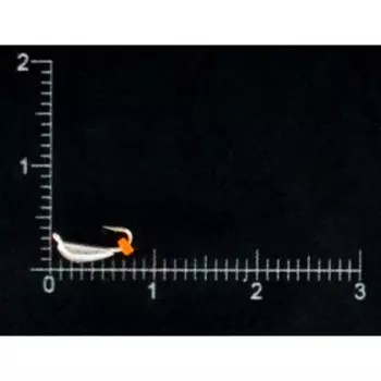 Мормышка вольфрамовая Банан Экстра d2,0, серебро (5 шт) DS Fishing