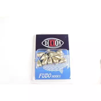 Мормышка вольфрамовая Капля с ушком d2,5, никель (10 шт) Dixxon-Rus