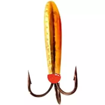 Мормышка вольфрамовая Lucky John ЧЕРТИК с отверстием 026G