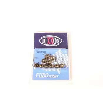 Мормышка вольфрамовая Шар с отверстием d3,0, черный никель (10 шт) Dixxon-Rus