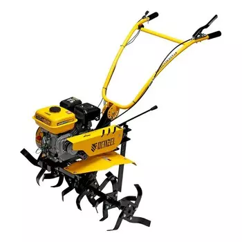 Мотоблок DENZEL DPT-170SB 56452, 7 л.с., ремен.сцеп, фрез 34, БЕЗ колес, передачи 2 В/1Н