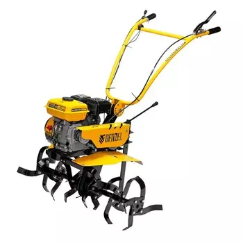 Мотоблок DENZEL DPT-270SB 56452, 7 л.с., ремен.сцеп, фрез 34, БЕЗ колес, передачи 2 В/1Н