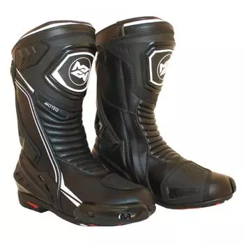 Мотоботы спортивные, унисекс MOTEQ Terra,размер 40, цвет черный/белый