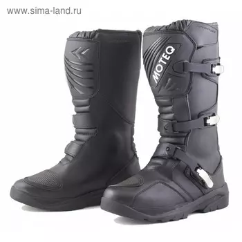 Мотоботы туристические BERKUT, черные, размер 43