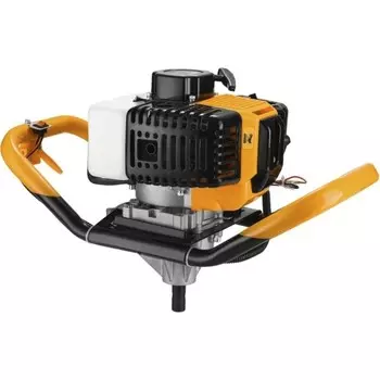 Мотобур DEKO DKGA-52, 2Т, 1.4 кВт, 1.9 л.с, 2800-3000 об/мин, d=20-300 мм, 52 см3, БЕЗ ШНЕКА 96708