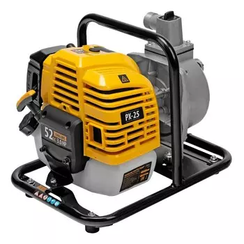 Мотопомпа бензиновая для воды DENZEL PX-25 99205, 52 см3, 170 л/мин, глуб 8 м, напор 30 м