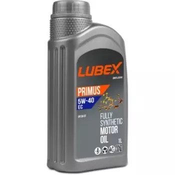 Моторное масло LUBEX PRIMUS EC 5W-40, синтетическое, 1 л