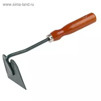 Мотыжка, длина 26.4 см, деревянная ручка, GRINDA