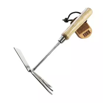 Мотыжка, длина 30 см, с деревянной рукояткой