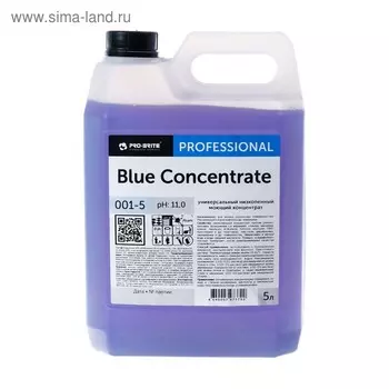 Универсальное чистящее средствао, моющий концентрат Blue Concentrate, 5 л