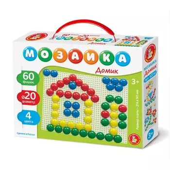 Мозаика «Домик», 60 элементов