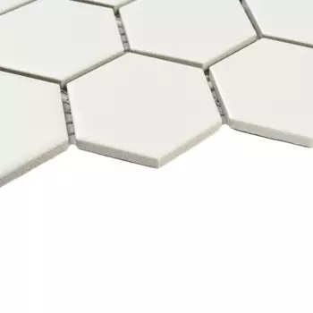 Мозаика керамогранитная Bonaparte Nakama white, 325x281x6 мм