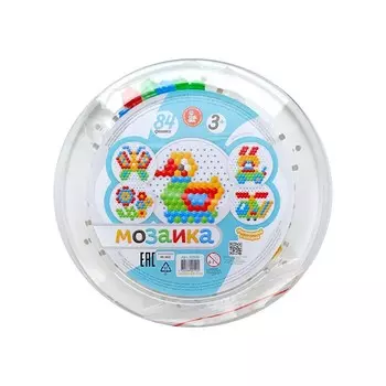 Мозаика круглая «Утёнок», 84 элемента