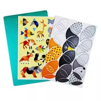 Мозаика магнитная «Зоопарк», 78 элементов