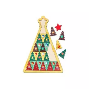 Мозаика «Новогодние елочки»