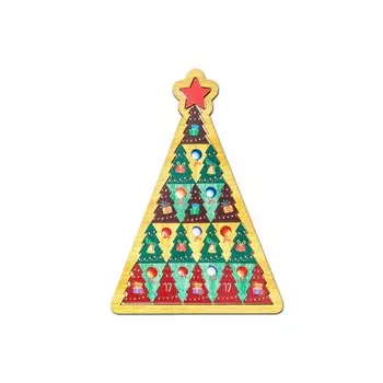 Мозаика «Новогодние елочки»