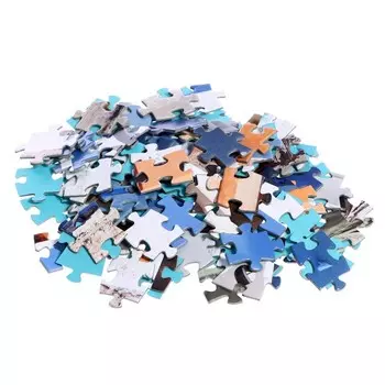 Мозаика «Остров Санторини, Греция», 2000 элементов