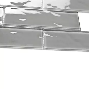 Мозаика стеклянная Bonaparte Rumba Grey, 300x300x4 мм