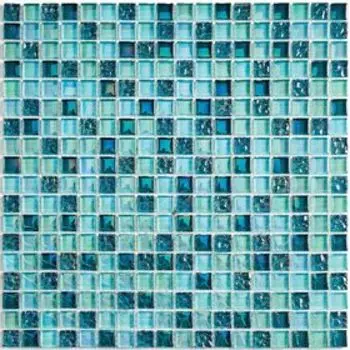 Мозаика стеклянная Bonaparte, Sea Drops 300х300х8 мм