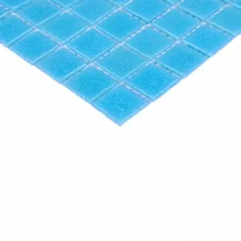 Мозаика стеклянная Bonaparte Simple Blue, на бумаге, 327x327x4 мм
