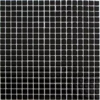 Мозаика стеклянная Bonaparte, Super black 300х300х4 мм