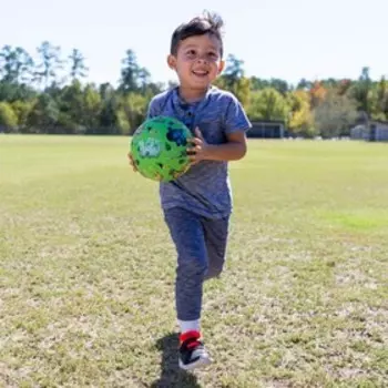 Мяч Crocodile Creek «Дикие животные», 18 см