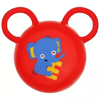 Мяч детский с ушками, d=15 см, 80 г, цвет МИКС