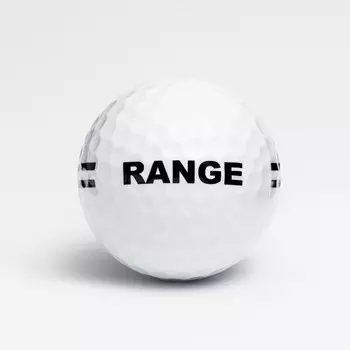 Мяч для гольфа PGM Range, двухкомпонентный, d=4.3 см, белый