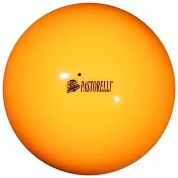 Мяч для художественной гимнастики Pastorelli New Generation FIG, d=18 см, цвет оранжевый