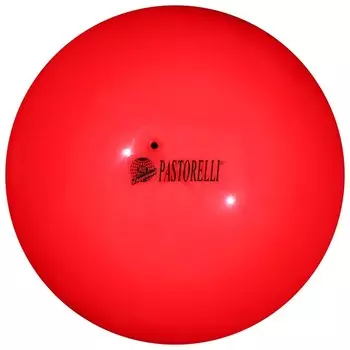 Мяч для художественной гимнастики Pastorelli New Generation FIG, d=18 см, цвет коралл