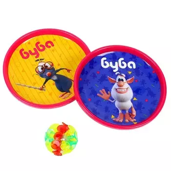 Мячеловка «Буба» с присоской, со светом