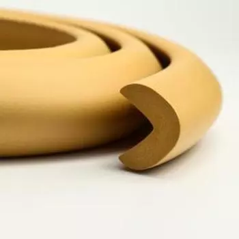 Мягкая безопасная лента для углов с дополнительным набором наклеек, 1,5м., 1 шт.