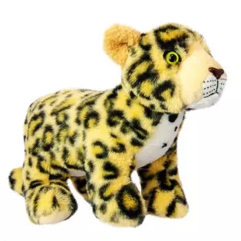 Мягкая игрушка All About Nature «Животный мир», «Леопард» , 34см