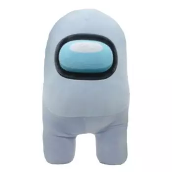 Мягкая игрушка Among us супер Мягкая, 40 см, цвет белый