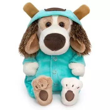 Мягкая игрушка «Собака Бартоломей Baby», в комбинезоне «Собачка», 20 см