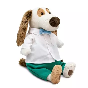 Мягкая игрушка «Бартоломей», в белоснежной рубашке, 27 см