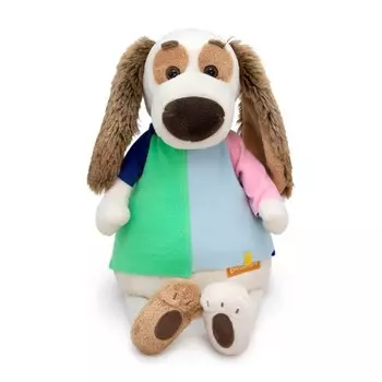 Мягкая игрушка «Бартоломей в разноцветной футболке», 33 см