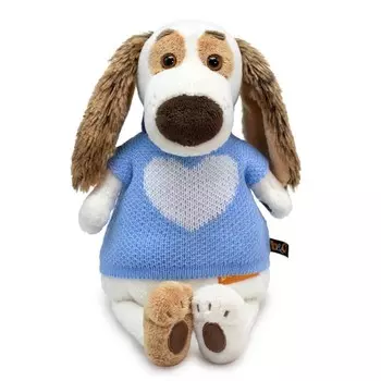 Мягкая игрушка «Бартоломей», в жилете с сердцем», 27 см