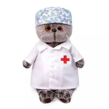 Мягкая игрушка «Басик - доктор», 30 см