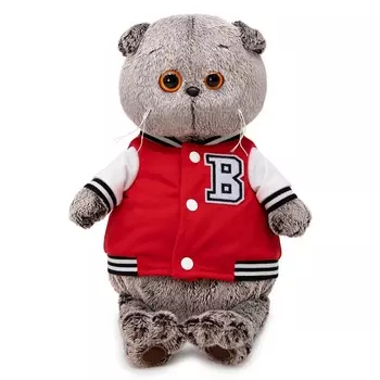 Мягкая игрушка «Басик в клубной куртке», 22 см