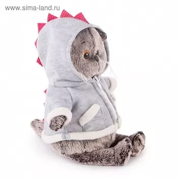 Мягкая игрушка «Кот Басик», в толстовке дракончик, 25 см, МИКС